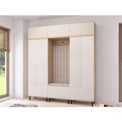Předsíňová stěna Bello 3 - 12cm nožky