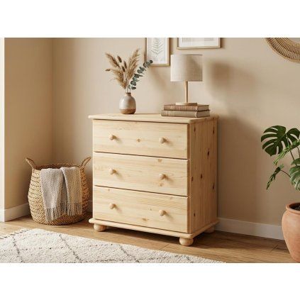 Komoda 86 - masiv borovice