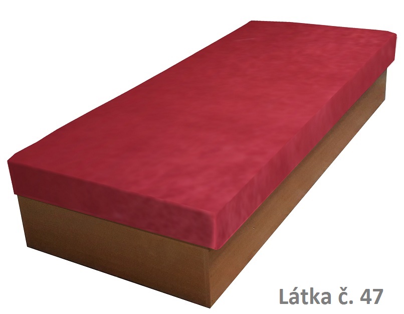 Válenda Ivan - mikroplyš 120x200, Barva látky: č. 47/49