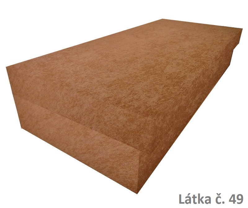 Válenda Ivan - mikroplyš 120x200, Barva látky: č. 49