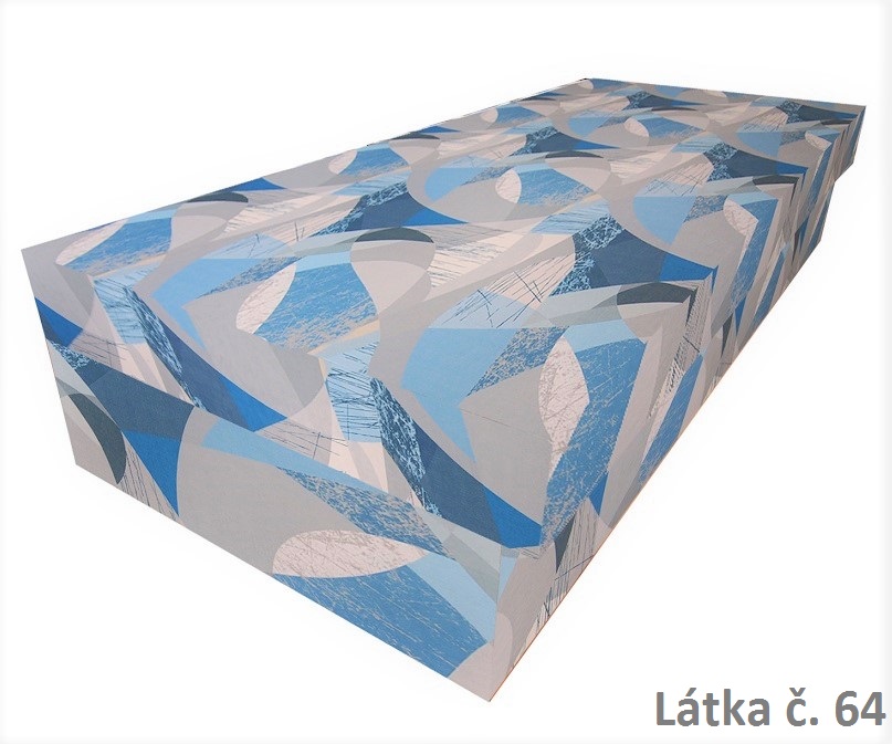Válenda Ivan - mikroplyš 120x200, Barva látky: č. 64