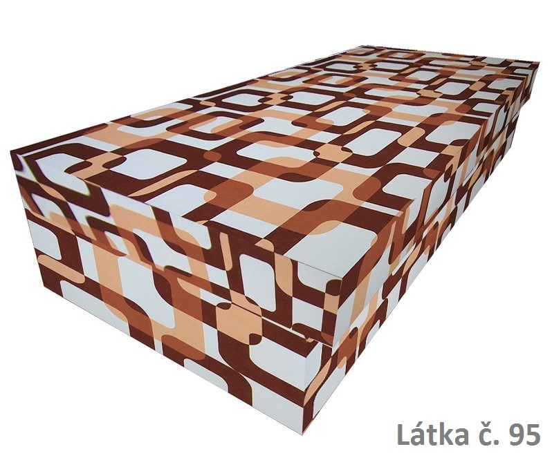 Válenda Ivan - mikroplyš 120x200, Barva látky: č. 95