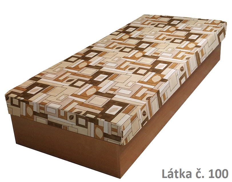 Válenda Ivan - mikroplyš 120x200, Barva látky: č. 100/49