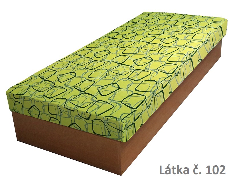 Válenda Ivan - mikroplyš 120x200, Barva látky: č. 102/49