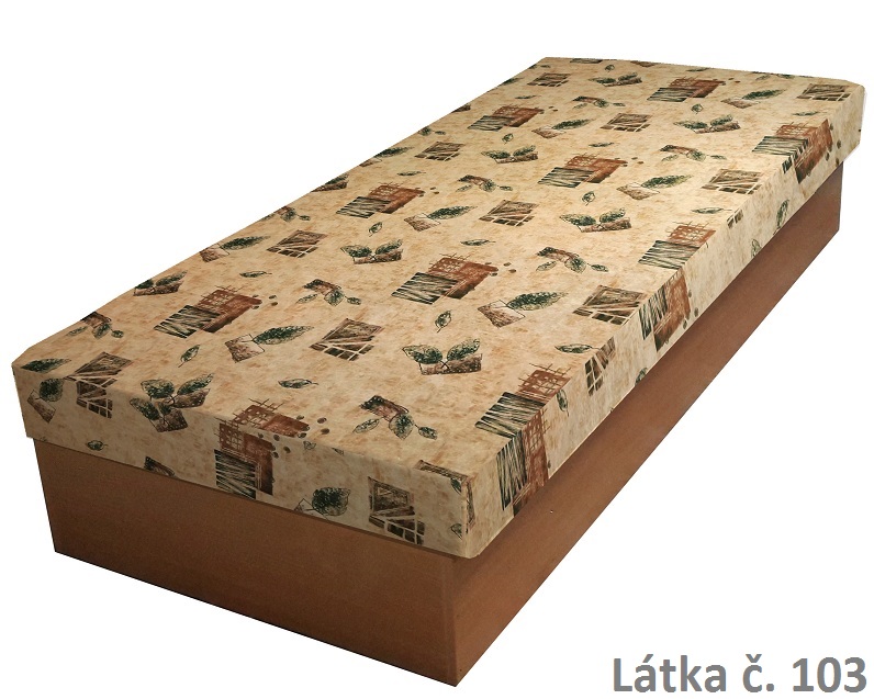 Válenda Ivan - mikroplyš 120x200, Barva látky: č. 103/49