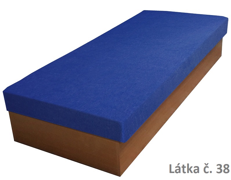 Válenda Ivan - mikroplyš 120x200, Barva látky: č. 38/49