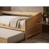 Detail výsuvné přistýlky dřevěné postele DAYBED 10