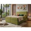 Český boxspring v zelené barvě