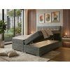 Boxspring manželsá postel s úložným prostorem
