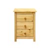 komoda 3 zásuvky Torino masiv borovice 2