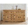 Dřevěná komoda 174x44x84 cm