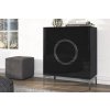 černá moderní komoda Britt 4