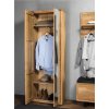 Dubový šatník Vigo se zrcadlem