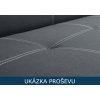 pohovka s úložným prostorem - detail proševu
