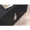 Černá komoda Merlin 4D