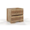 Noční stolek dub - Sandemo 2S - retro olej