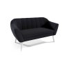 Dvojsedačka Venus Velutto 20 černá s bílými nožičkami