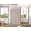 Šatní skříň s posuvnými dveřmi Collin - 120 cm - Kašmír