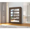 Šatní skříň s posuvnými dveřmi Murani - 150 cm - Choco