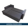 Rozklad sedačky Noel s úložným prostorem