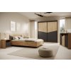Set do ložnice - Atson - dub/černá