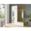 Elegantní předsíňová stěna s čalouněnými panely