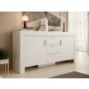 Bílá komoda Cesiro 2D3S