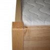 Postel LEONA 4 - masiv borovice 140x200 (Laťkový rošt Laťkový rošt / 70x200 cm 2 ks - 14 lamel)