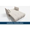 Rozkládací pohovka s lůžkem 133×195 Nessa 3 – ukázka rozkladu