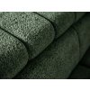 Potah zelené sedací soupravy Rico – detail struktury látky