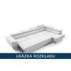 Rozkládací sedací souprava do L