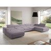 Rozkládací sedací souprava April U XL - Monolith 62