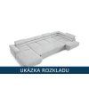 Rozklad sedací soupravy April do U