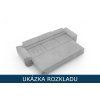 Rozklad pohovky Lucius