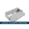 Pohovka Vanessa s úložným prostorem