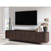 Závěsný TV stolek Trenza 220 cm - ořech