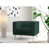 Křeslo Elin s přírodními nožkami