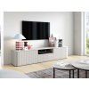 TV stolek Norvik 200 cm - plastové nožky