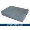 Rozkládací pohovka Omar - rozklad