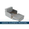 Úložný prostor rozkládací pohovky