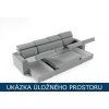 Sedací souprava do U Adina – úložné prostory pod sedákem