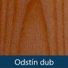 Detail barvy – odstín dub