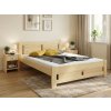 Manželská postel Kony - masiv borovice