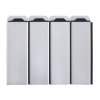 84 Opaque PVC slats White Medium