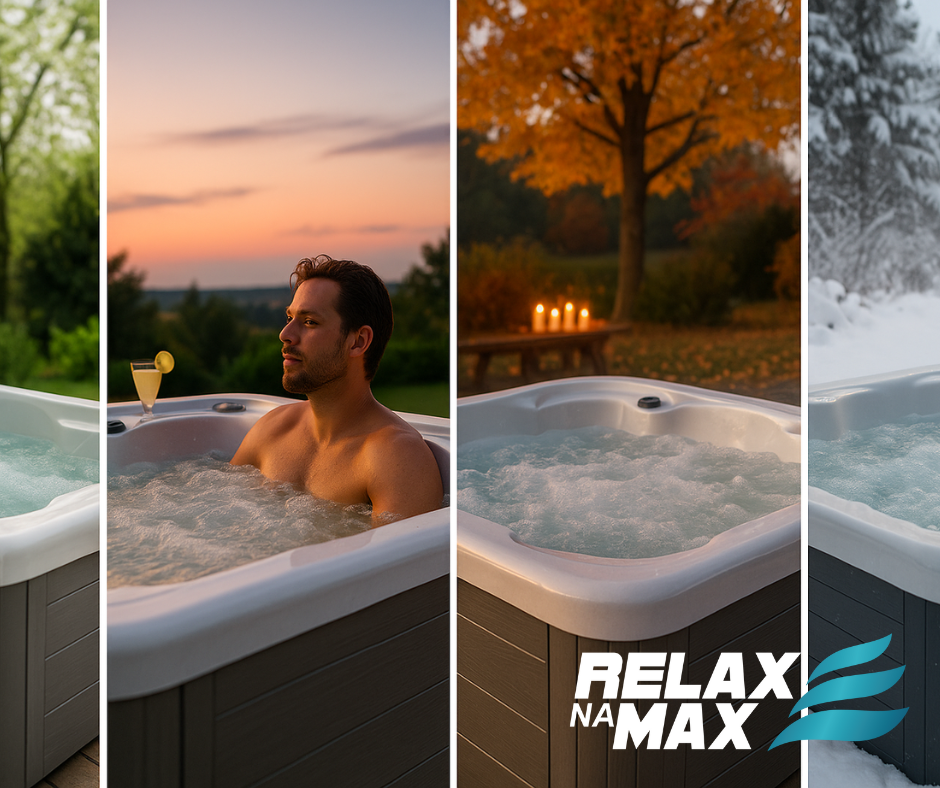 Vířivka v každém roční období