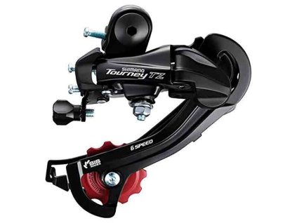 Prehadzovačka Shimano Tourney TZ 500, 6 rýchlostí