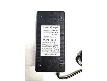 Nabíjačka (nabíjací adaptér) 42 V/pre bat. 36 V / 5 Ah