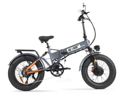 Elektrobicykel skladací 2x750W DEXKOL rs CO20 MAX+ s FAT kolesami