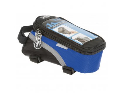 Taška M-WAVE dopredu na rám, na mobil a náradie, modrá