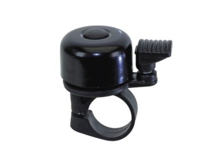 zvoncek mini so samoreznym srobom cierny 83102007